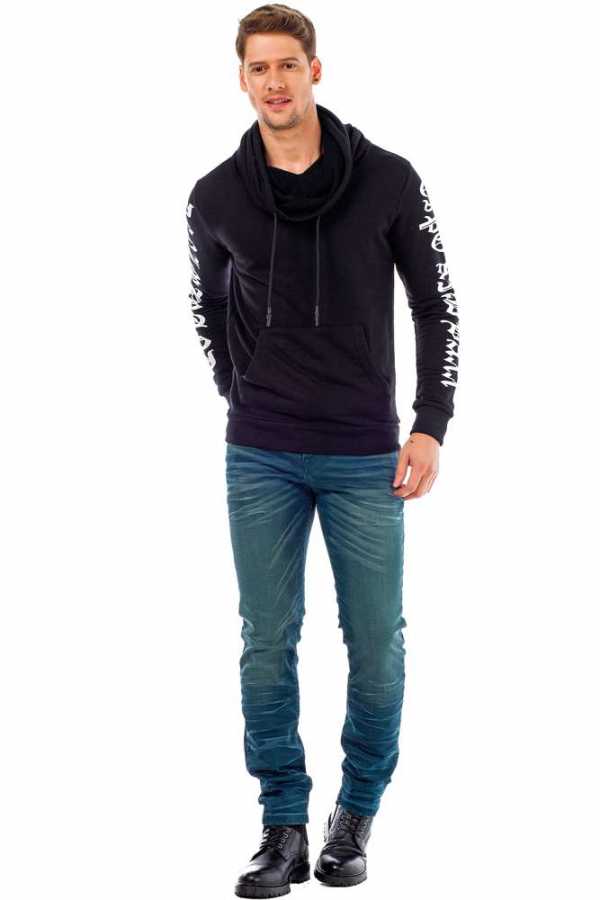 Cipo & Baxx SILAS Herren Kapuzen Sweatshirt CL304