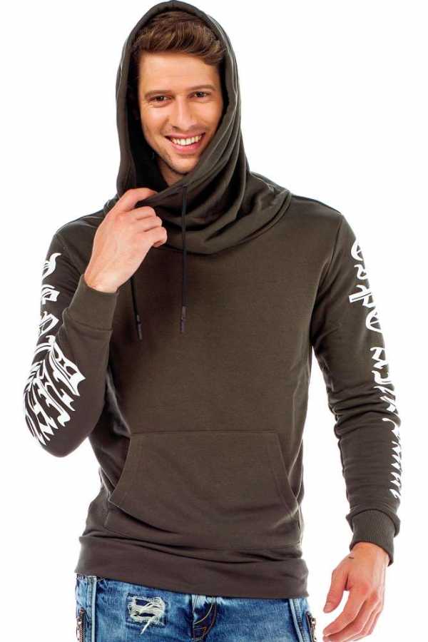 Cipo &amp; Baxx ATLAS men's hooded sweatshirt CL304