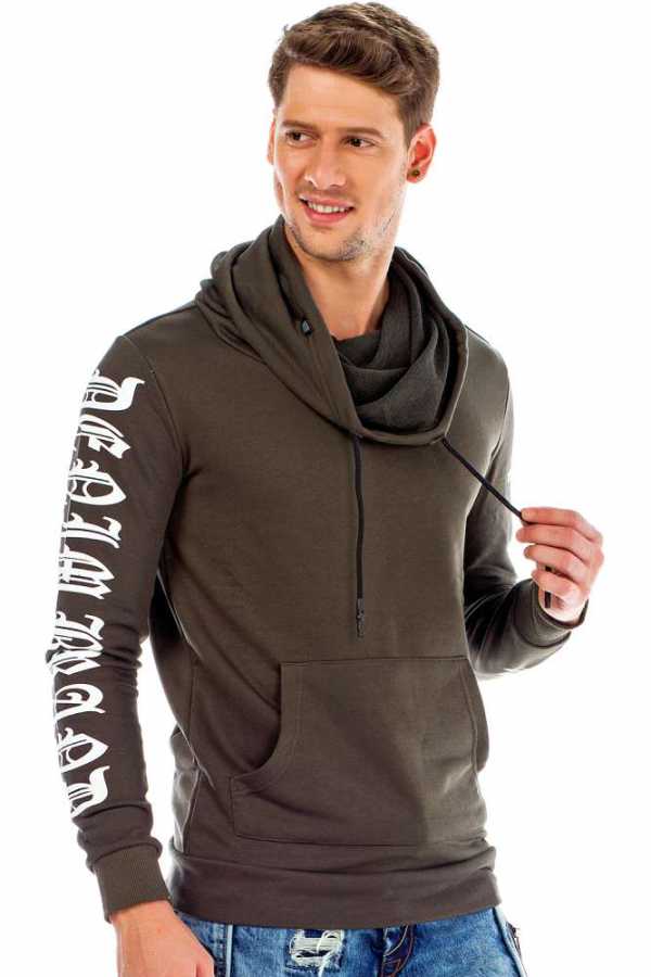 Sudadera con capucha de hombre Cipo &amp; Baxx GOLDFIELD CL459