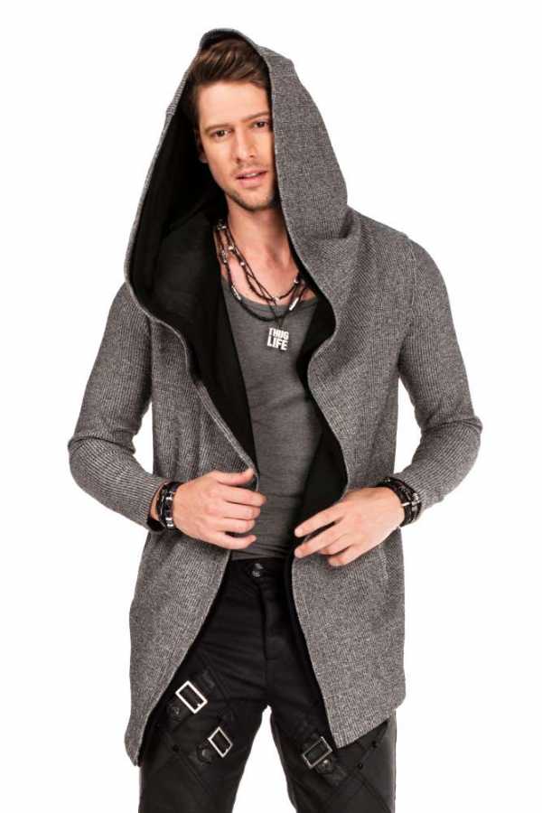 Cipo & Baxx FARO Herren Kapuzen Sweatshirtjacke CL309