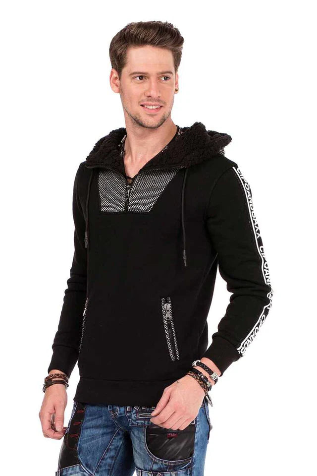 Cipo &amp; Baxx FOIX men's hooded sweatshirt CL311