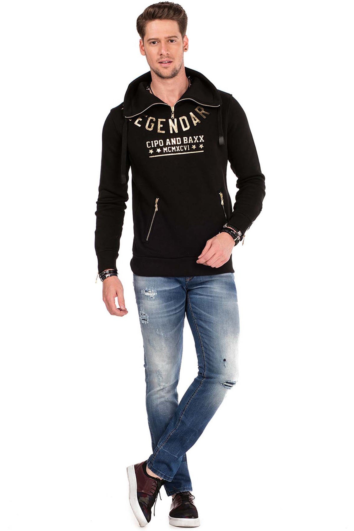 Cipo &amp; Baxx ELIO men's sweatshirt CL324