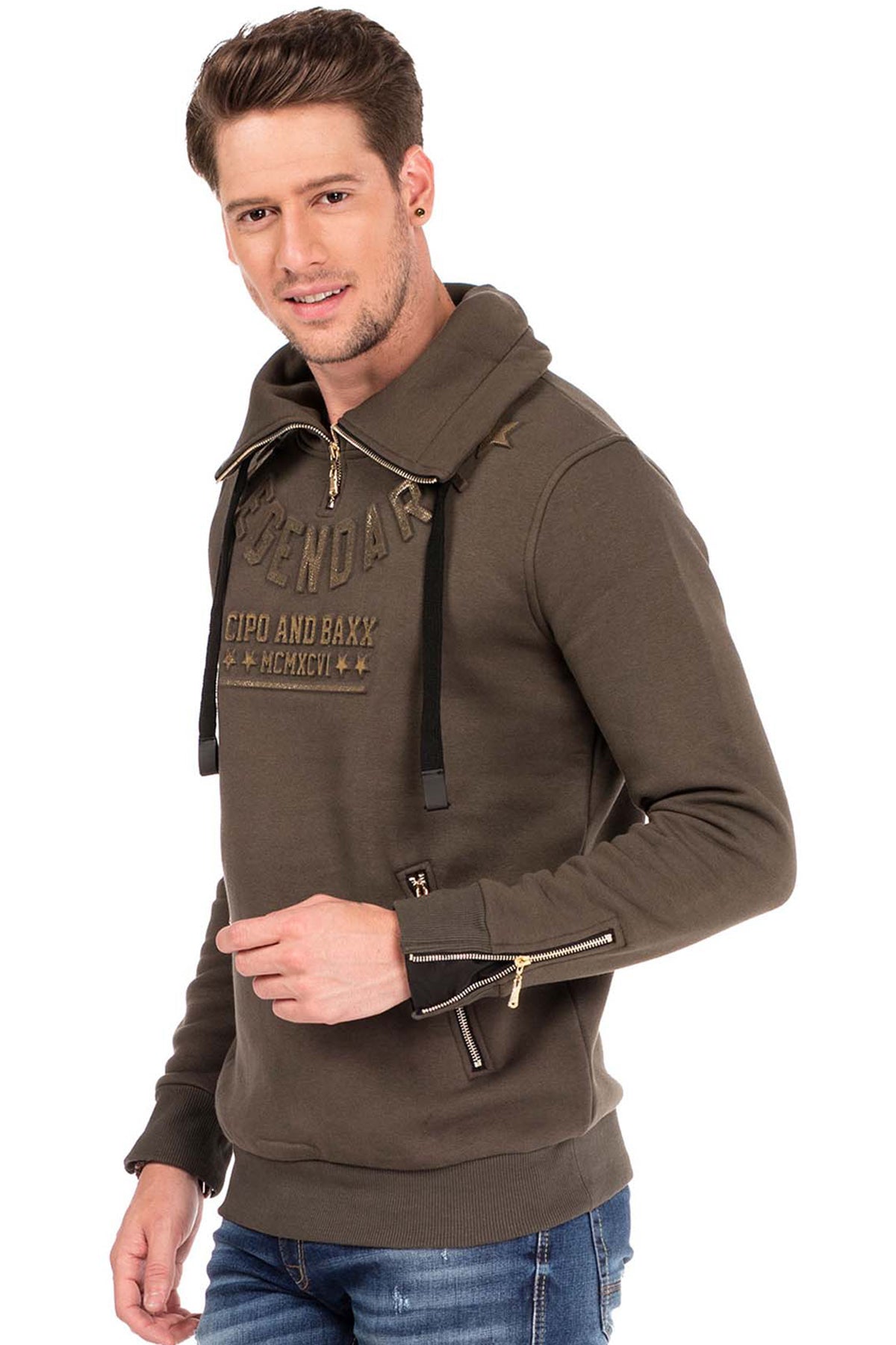 Cipo & Baxx LEANDRO Herren Sweatshirt CL324