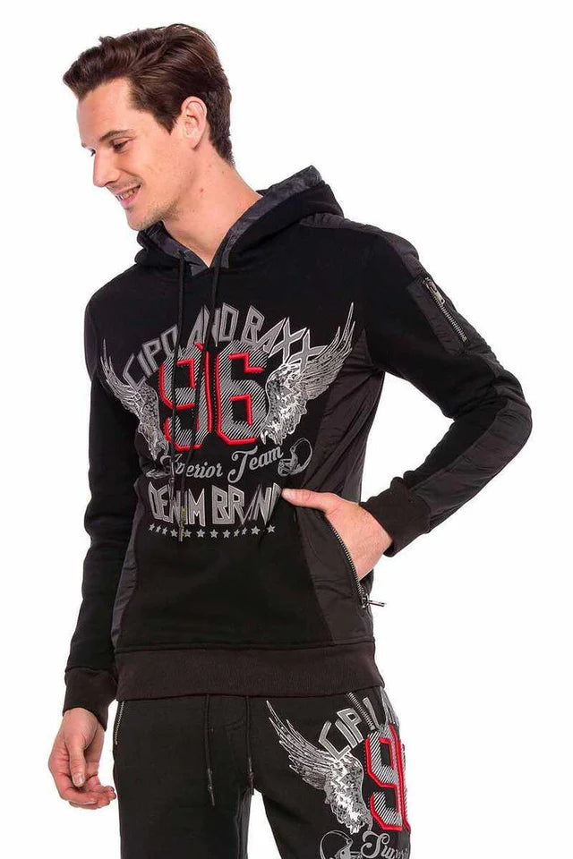 Cipo &amp; Baxx NOEL men's sweatshirt CL359