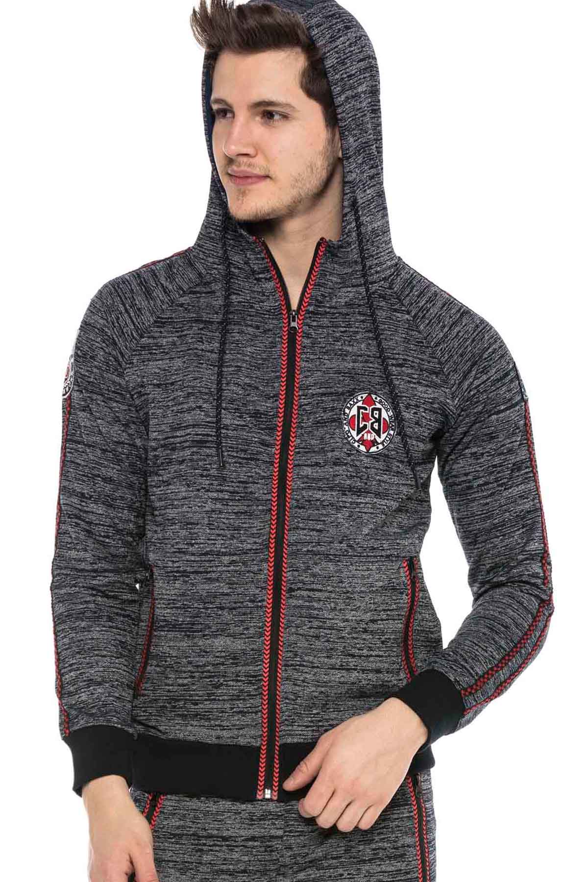 Cipo &amp; Baxx LUKE men's hooded sweatshirt CL371