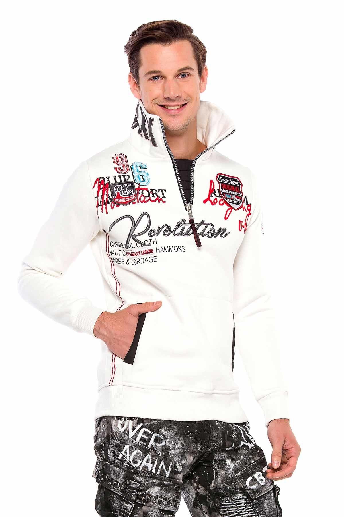 Sudadera hombre Cipo &amp; Baxx PEAK CL366