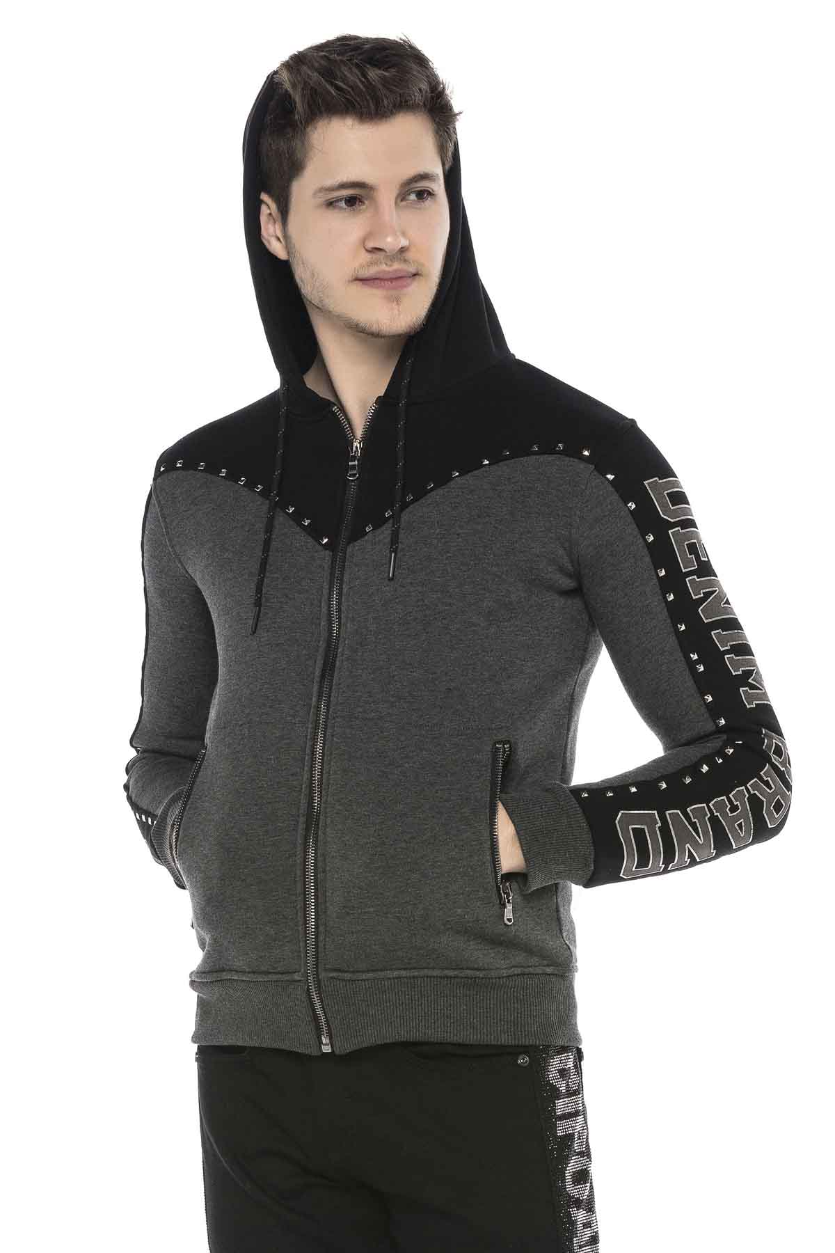 Sudadera hombre Cipo &amp; Baxx RELAX ANTRA CL385