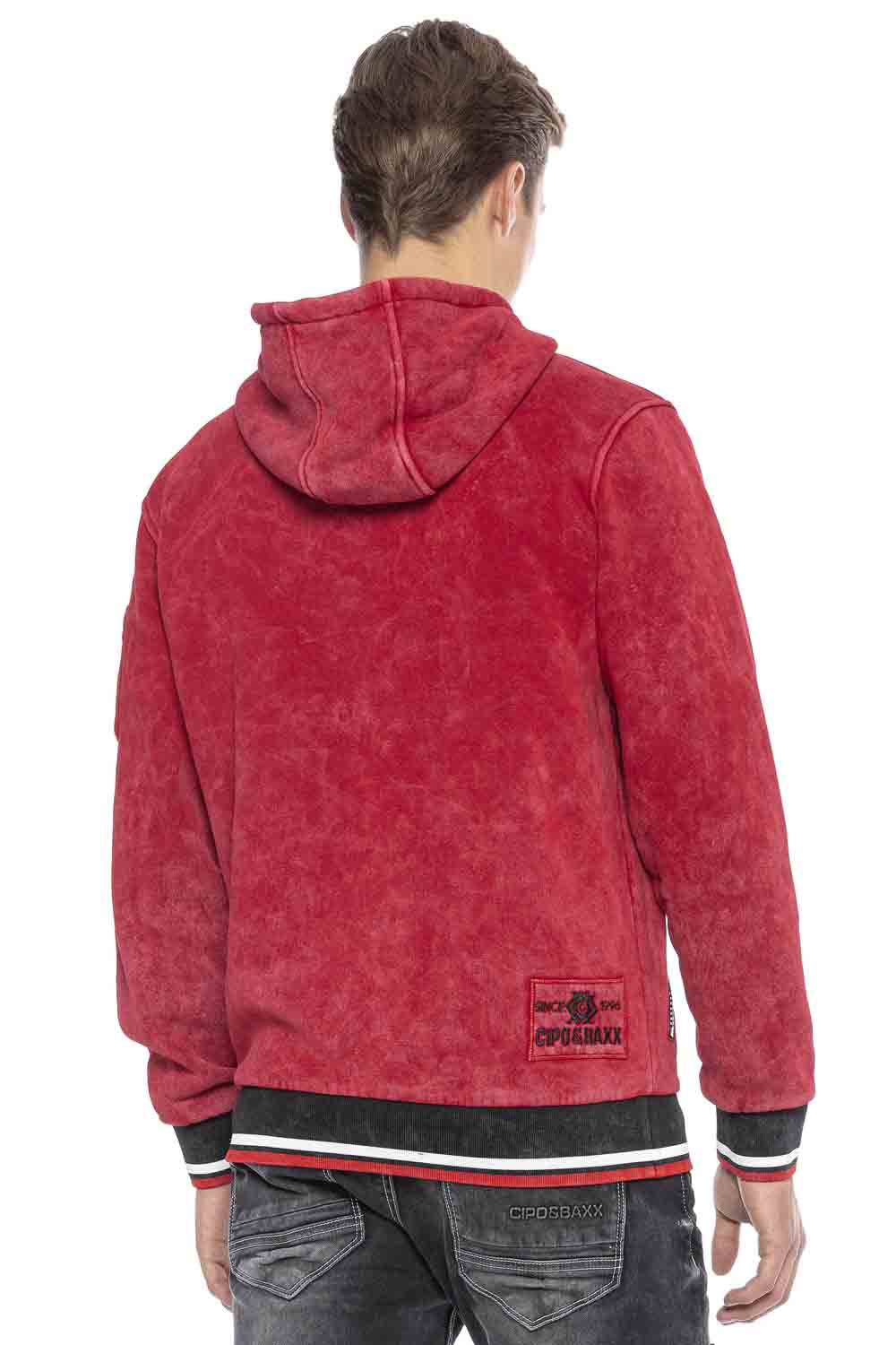 Cipo & Baxx OLIVER Herren Kapuzen Sweatshirt CL418