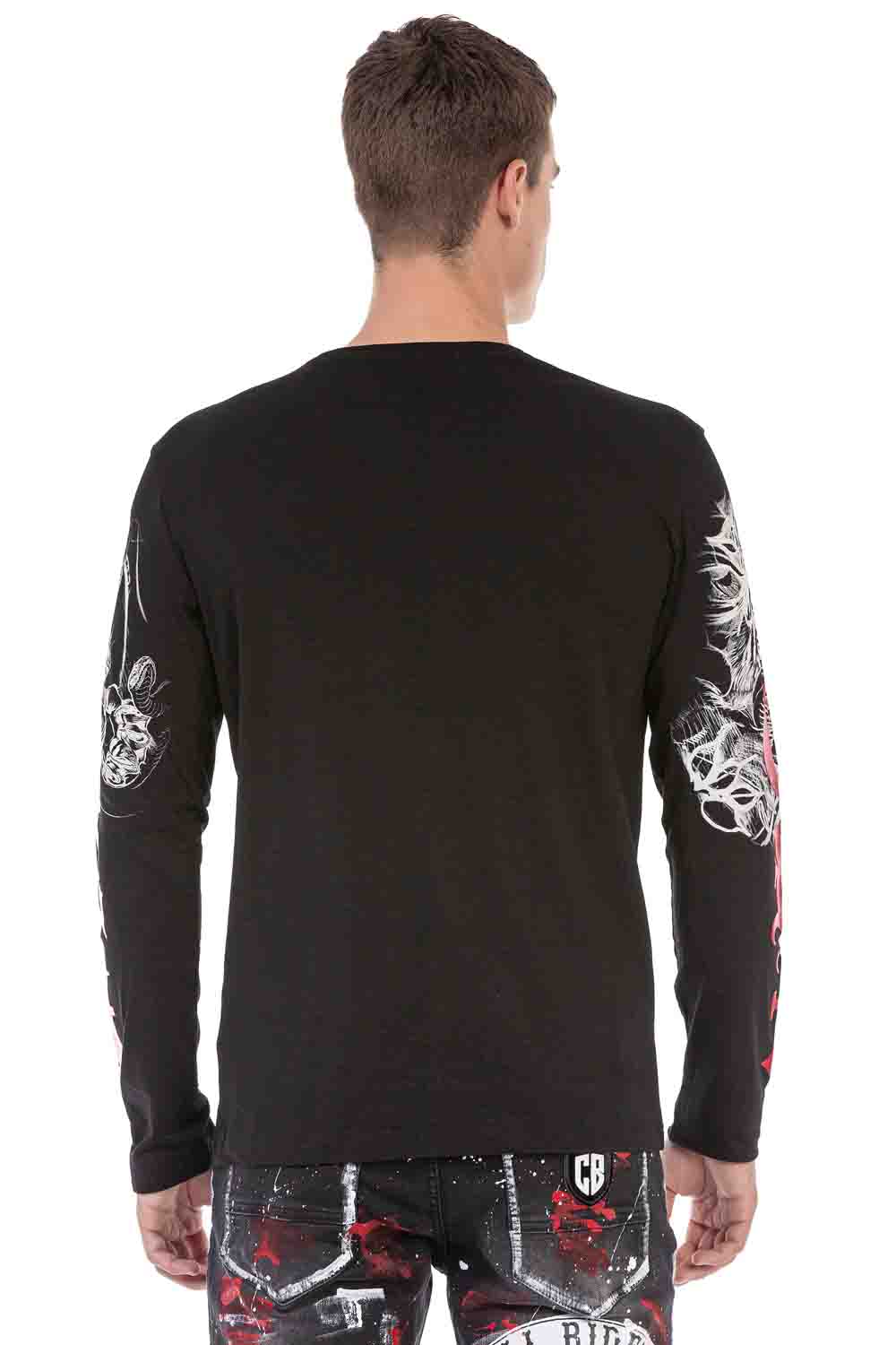 Cipo &amp; Baxx ALLIANCE Camisa Hombre CL493 Negro