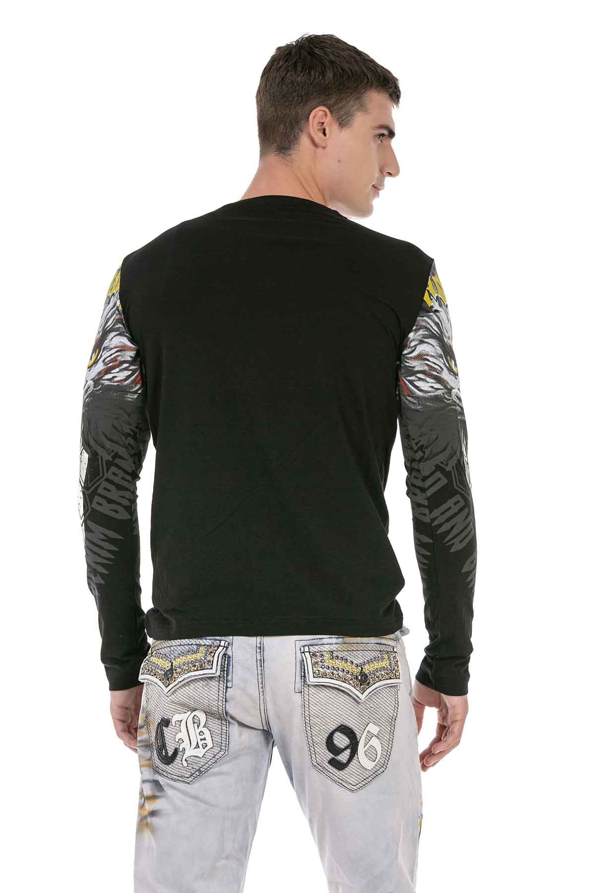 Camisa hombre Cipo &amp; Baxx RAID CL492 blanco