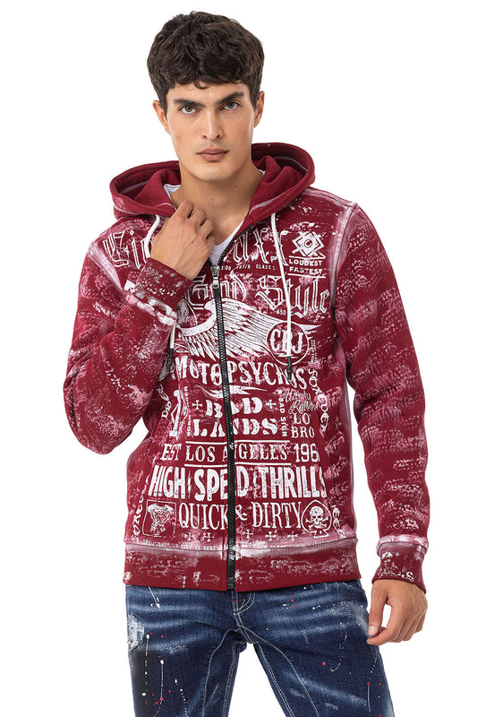 Sudadera con capucha de hombre Cipo &amp; Baxx ANTRA CL529