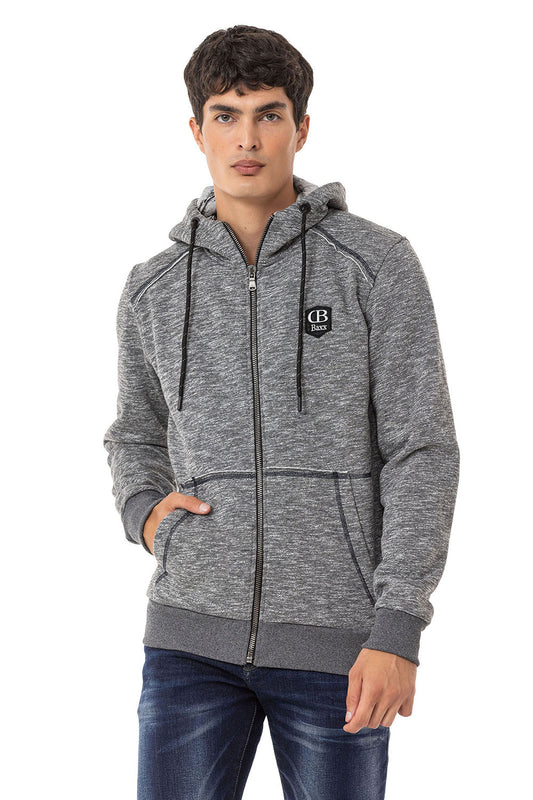 Sudadera con capucha de hombre Cipo &amp; Baxx ANTRA CL529