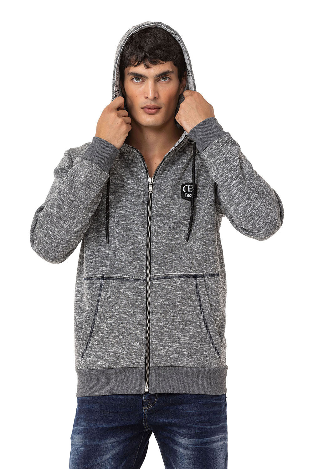 Cipo &amp; Baxx GOBI men's hooded sweatshirt CL554