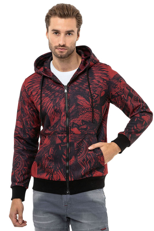 Sudadera con capucha de hombre Cipo &amp; Baxx ANTRA CL529