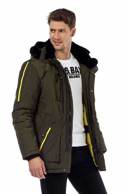 Chaqueta parker hombre Cipo &amp; Baxx ROMAN CM150