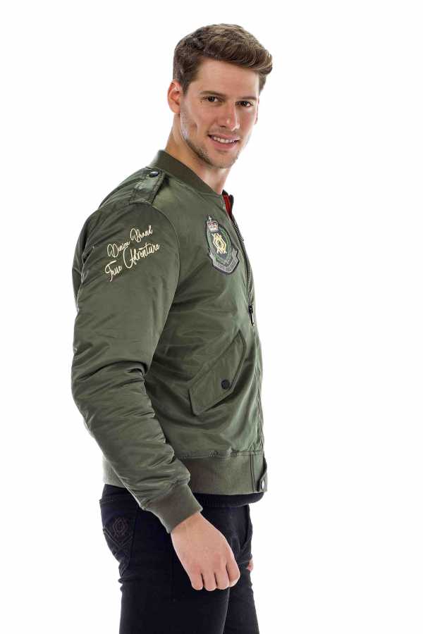 Cipo &amp; Baxx STORM men's flight jacket CM133