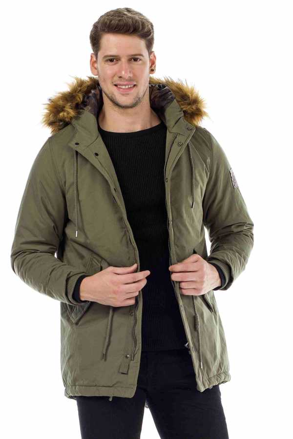 Chaqueta parker hombre Cipo &amp; Baxx ROMAN CM150