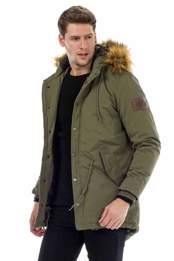 Chaqueta parker hombre Cipo &amp; Baxx ROMAN CM150