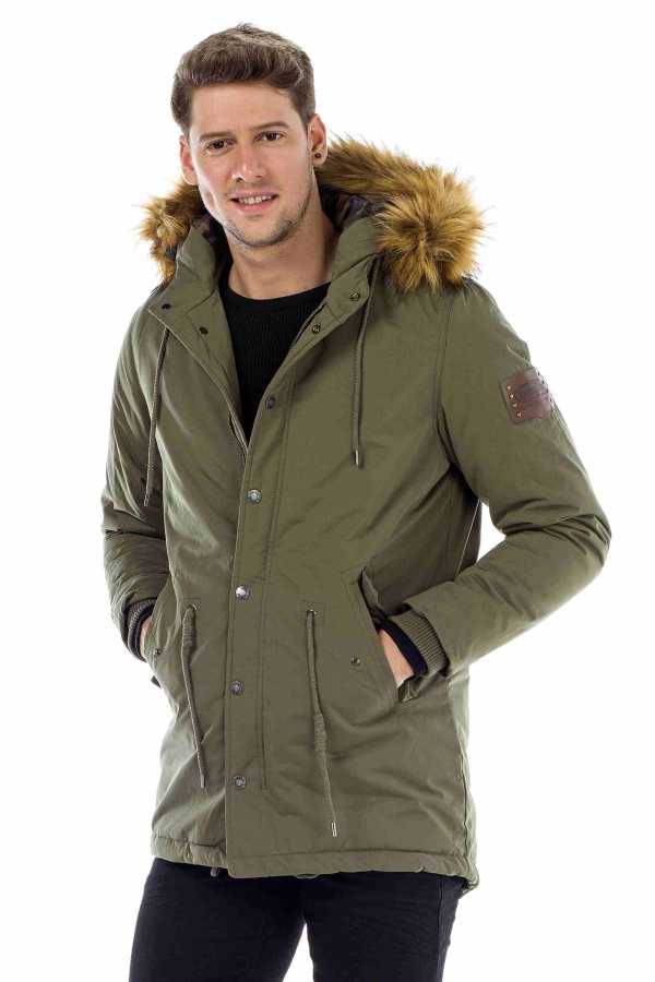 Cipo &amp; Baxx ABERCORN men's parker jacket CM150