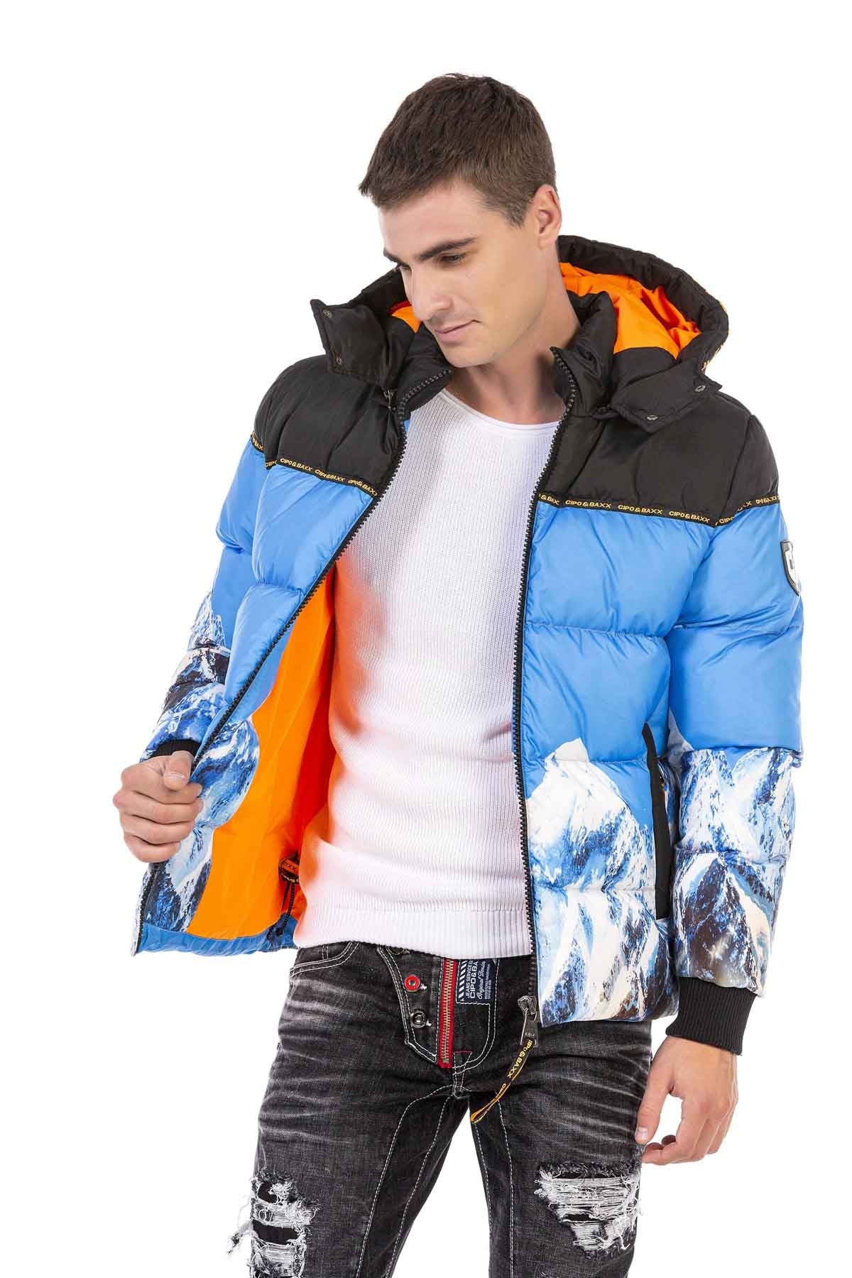 Chaqueta bomber de hombre Cipo &amp; Baxx SOUTHPOLE CM183