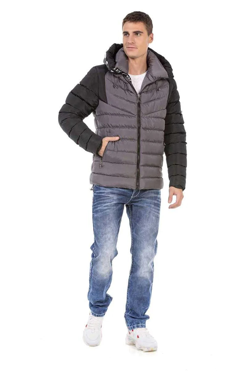 Cipo & Baxx ELIAS Herren Steppjacke CM185