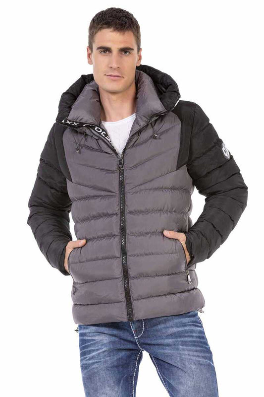 Chaqueta acolchada de hombre Cipo &amp; Baxx ELIAS CM185