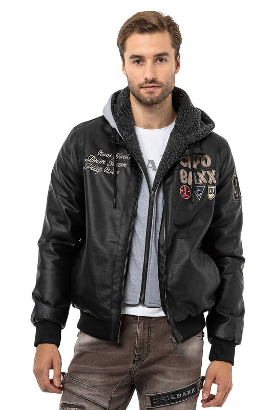 Cipo &amp; Baxx BLACKPOOL Chaqueta vaquera para hombre Chaleco Denim CJ155