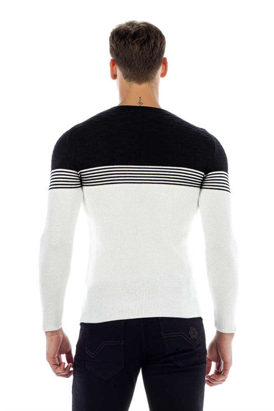 Cipo & Baxx DERBY Herren Pullover CP181