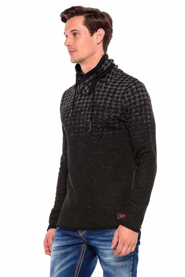 Cipo &amp; Baxx ODESA men's sweater black CP198