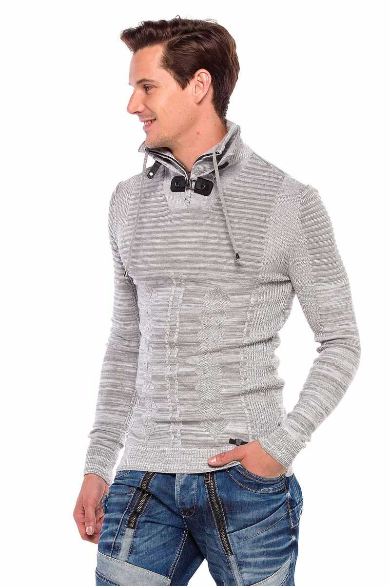 Cipo &amp; Baxx ORION men's knitted sweater CP206