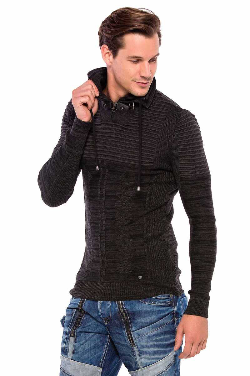 Cipo & Baxx ALIOTH Herren Strickpullover CP206