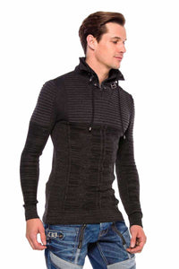 Cipo & Baxx ALIOTH Herren Strickpullover CP206