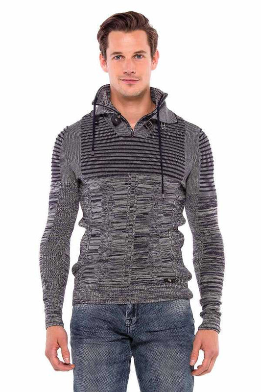 Cipo &amp; Baxx DRACO men's knitted sweater CP206