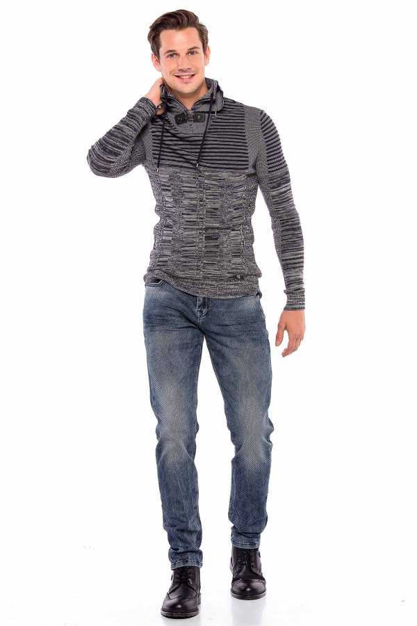 Cipo &amp; Baxx DRACO men's knitted sweater CP206