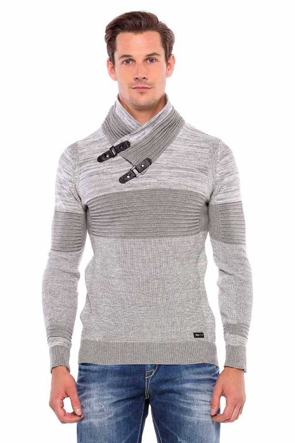 Cipo &amp; Baxx BRNO men's knitted sweater CP207