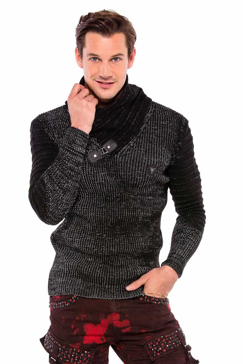 Cipo & Baxx POLLUX Herren Strickpullover CP211