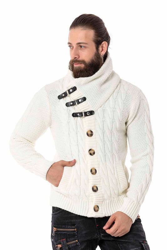 Cipo & Baxx RIGA Herren Strickpullover CP265