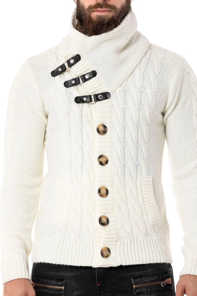 Cipo &amp; Baxx RIGA men's knitted sweater CP265