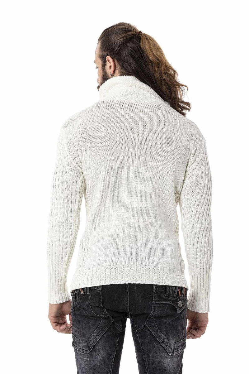 Cipo &amp; Baxx PERM men's knitted sweater CP266