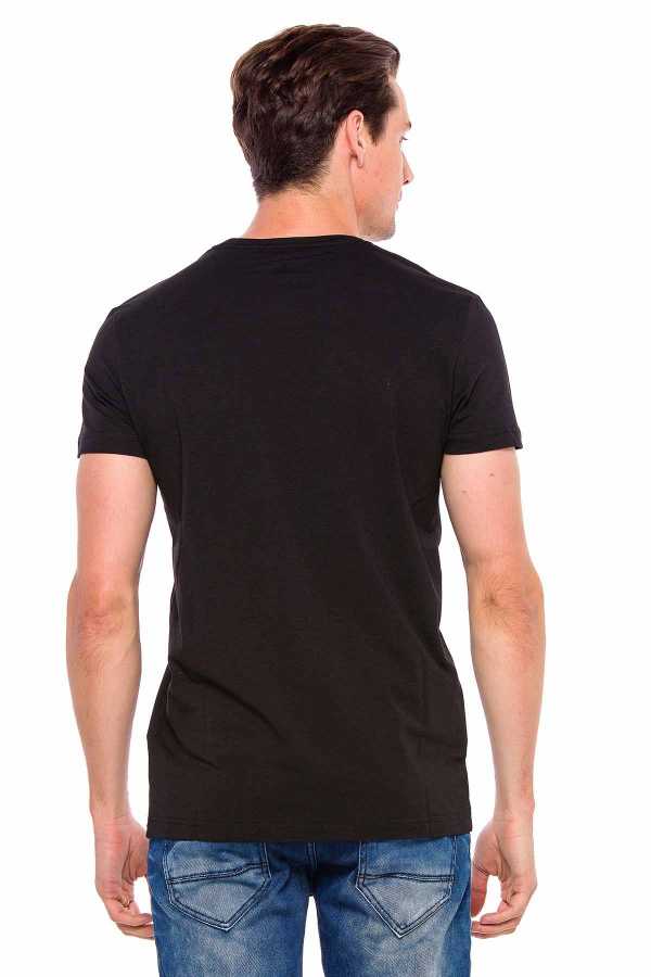 Camiseta hombre Cipo &amp; Baxx KNIGHT CT546 negro