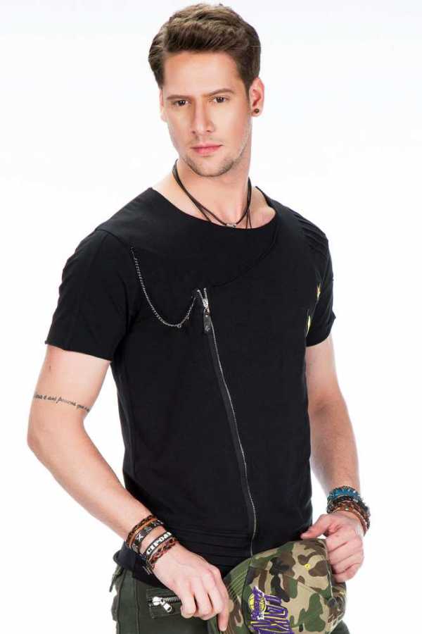 Camiseta hombre Cipo &amp; Baxx KNIGHT CT546 negro