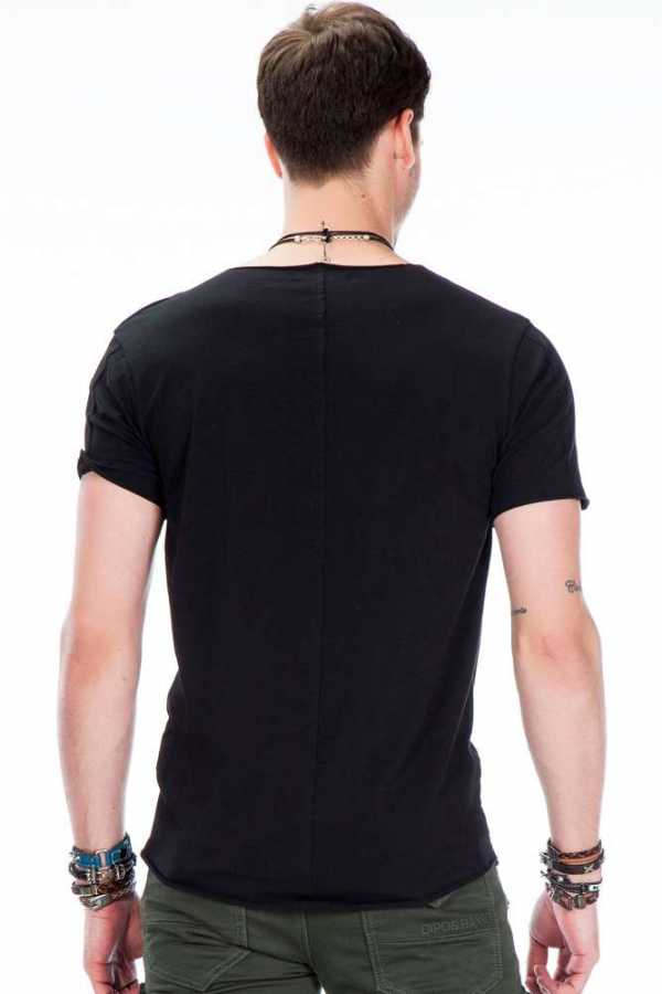 Camiseta hombre Cipo &amp; Baxx KNIGHT CT546 negro