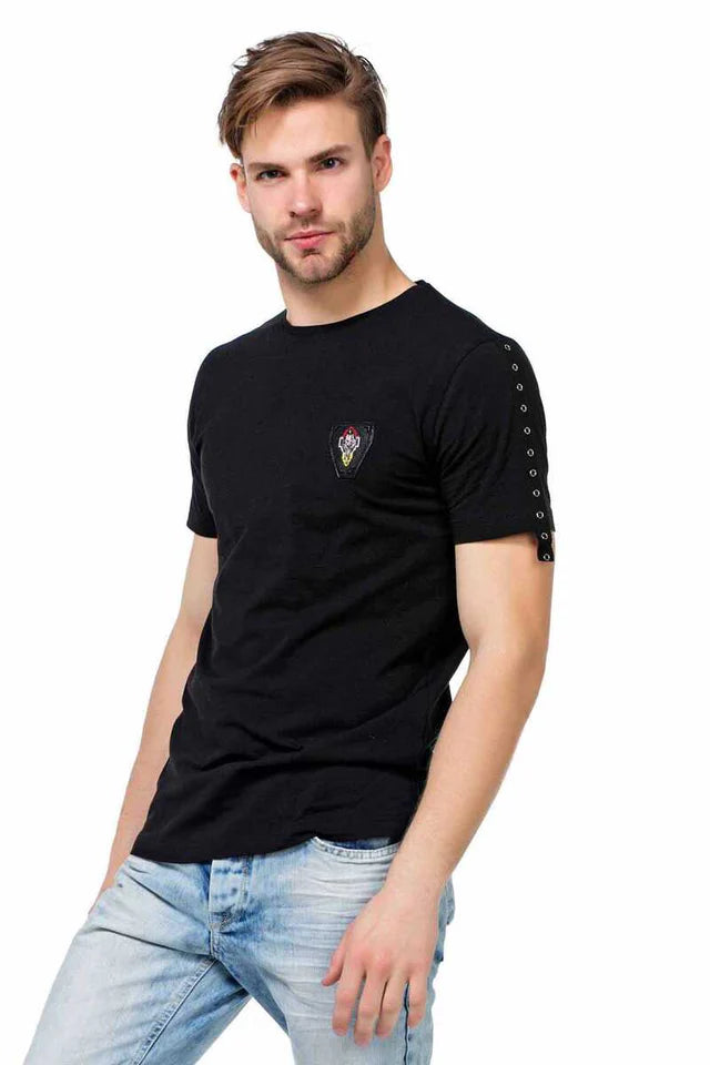 Cipo &amp; Baxx NOID Men's T-Shirt black CT366