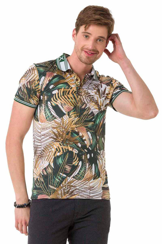 Cipo &amp; Baxx Polo Hombre HAWAII VERDE CT698