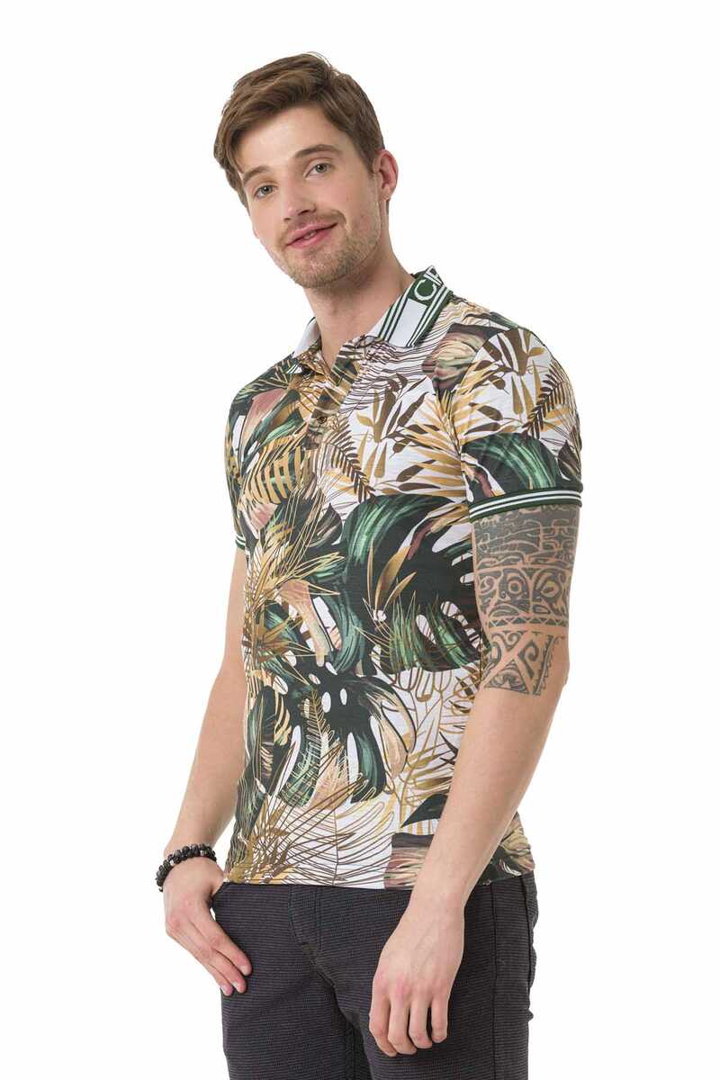 Cipo &amp; Baxx Polo Hombre HAWAII VERDE CT698