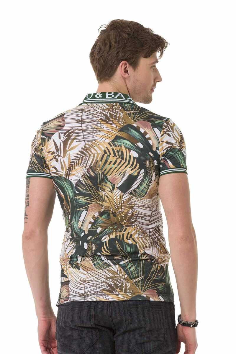 Cipo &amp; Baxx Polo Hombre HAWAII VERDE CT698