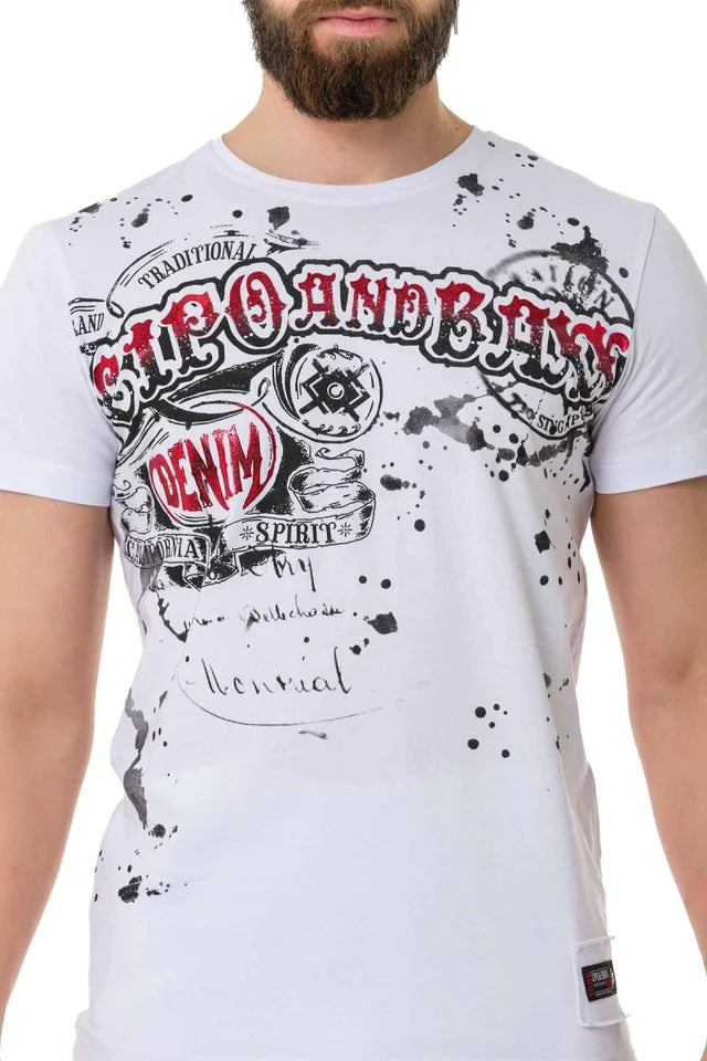 Cipo &amp; Baxx CHE Camiseta Hombre CT710