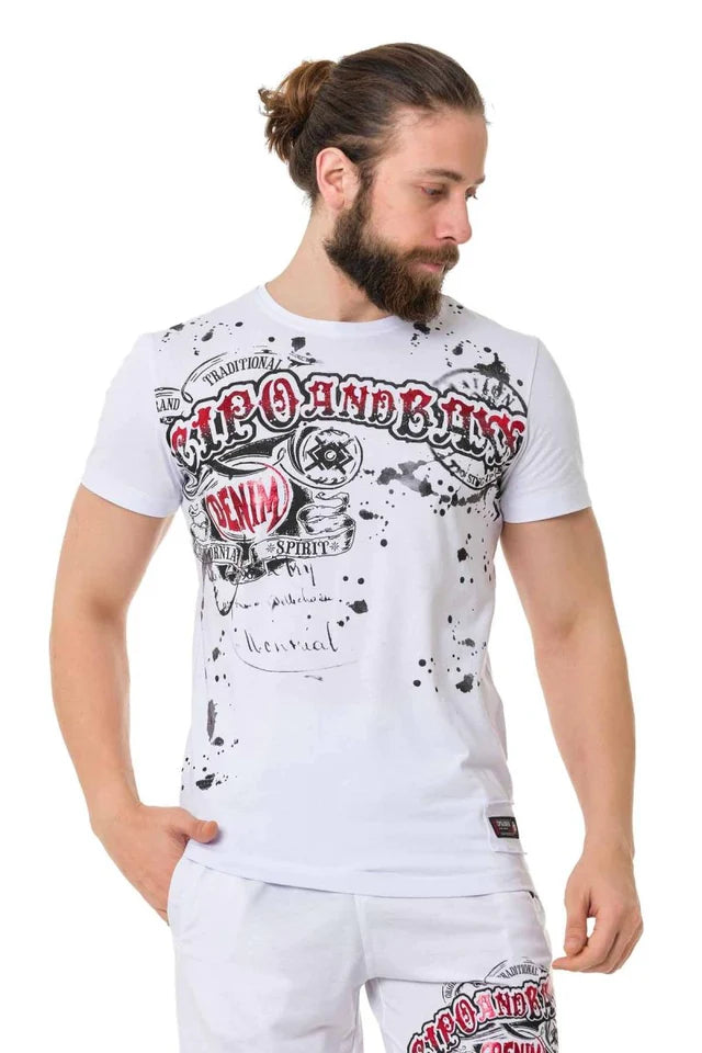 Cipo &amp; Baxx CHE Camiseta Hombre CT710