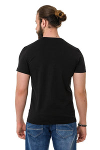 Cipo & Baxx GARAGE Herren black T-Shirt CT730