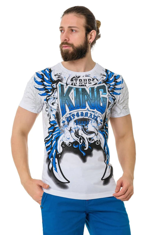 Camiseta Cipo &amp; Baxx KING negra hombre CT763